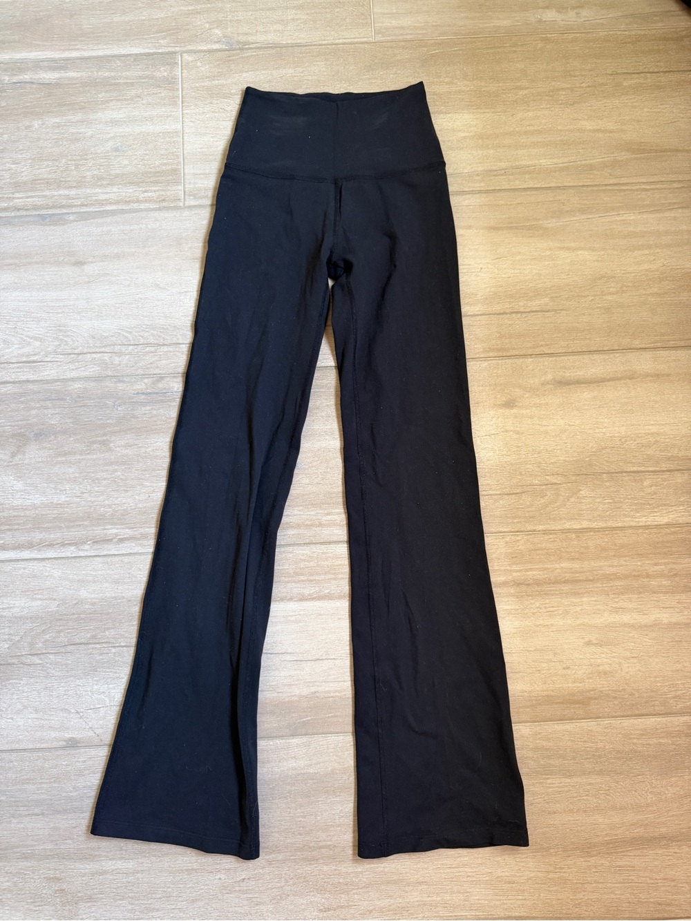 Beyond Yoga Black High-Waist Yoga Top